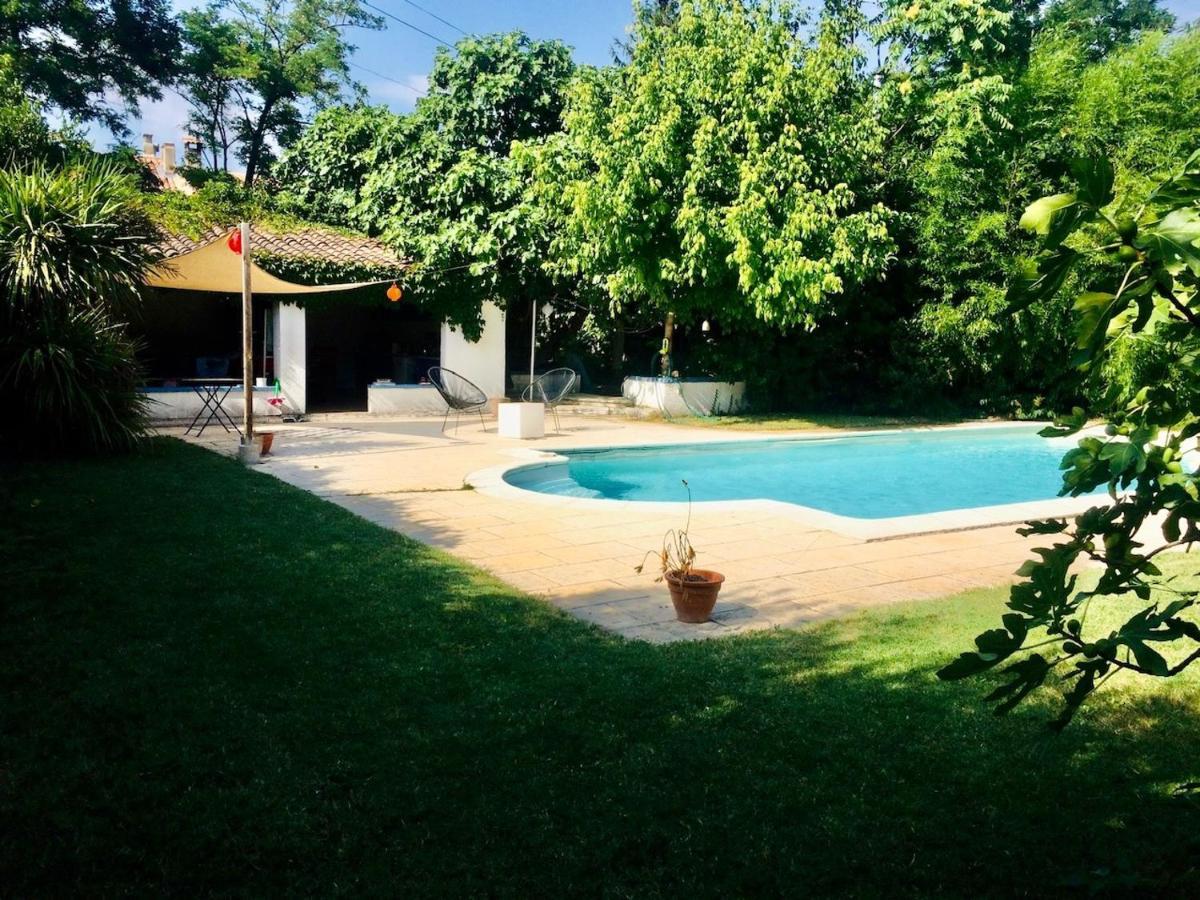 Studio Independant Terrasse Piscine อาวีญง ภายนอก รูปภาพ